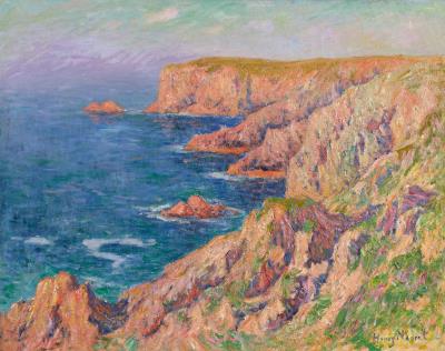 L'Île de Groix by Henry Moret - Auction record, sale price, and art valuation. Compare with similar artists and explore comparable artworks.