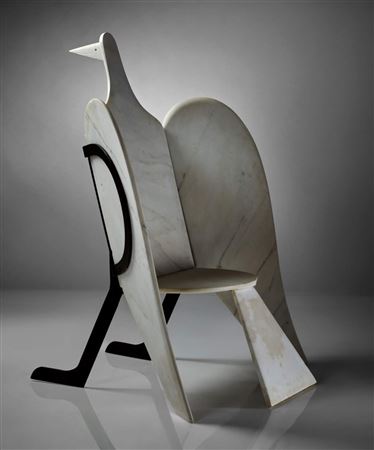 "Grand Oiseaux de Marbre" Chair