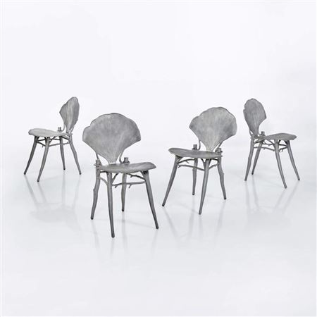 Set of Four "Ginkgo" Chairs (4)