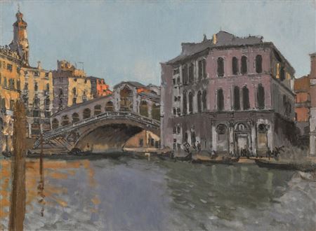 The Rialto Bridge and the Palazzo dei Camerlenghi