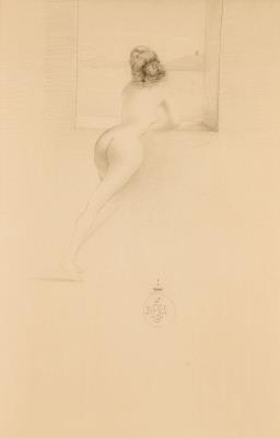 Gala Nude at the Window