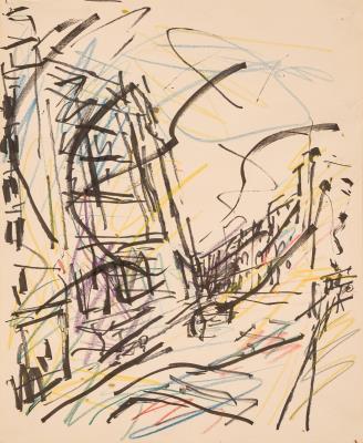 Study for Mornington Crescent - Winter Morning