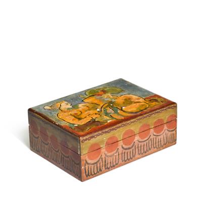 Painted Box with Nude