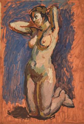 Kneeling Female Nude