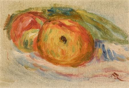Two apples - fragment