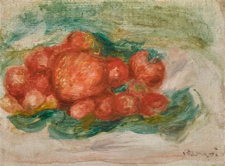 Still life with strawberries