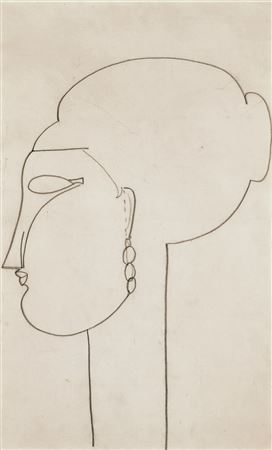 Head in profile