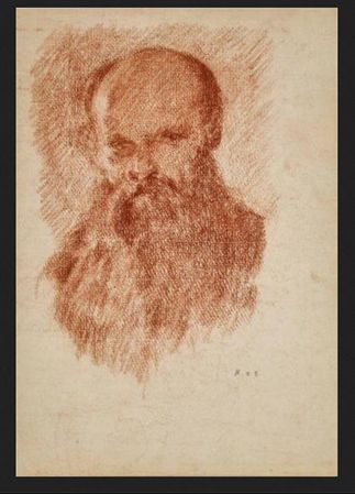 Autoportrait - recto; Deux nymphes auprès d'un arbre - verso