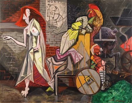 La Femme paralytique by Andre Masson - Auction record, sale price, and art valuation. Compare with similar artists and explore comparable artworks.