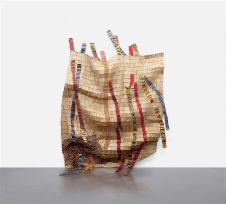 Hesitant Rivers by El Anatsui - Auction record, sale price, and art valuation. Compare with similar artists and explore comparable artworks.