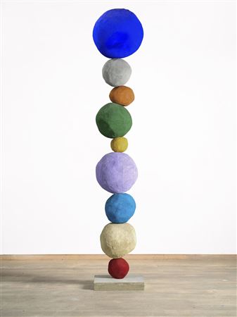 Stack 9, Ultramarine Blue
