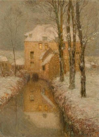 Le Canal, neige