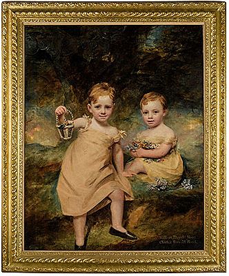 Portrait of William (b. c. 1815) and Charles Thorold Wood (1817–1849)