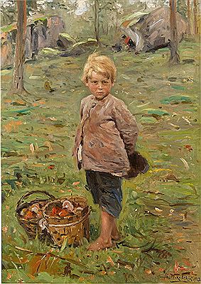 Little Mushroom Hunter