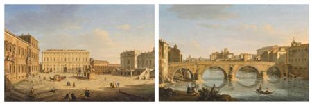 Rome, A Pair of Views
