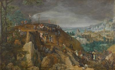 The Crucifixion of Christ on Mount Calvary