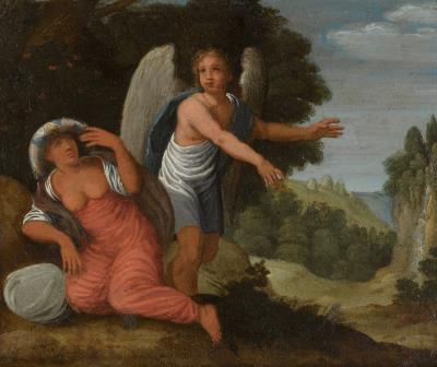 Hagar in the desert