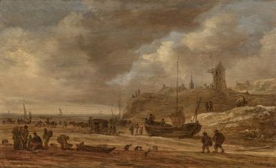 The Beach at Scheveningen