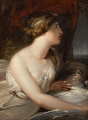 Emma Hamilton (1765–1815) as Ariadne by Richard Westall - Auction record, sale price, and art valuation. Compare with similar artists and explore comparable artworks.