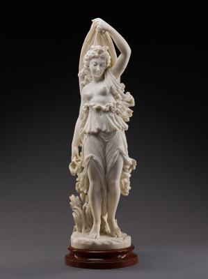 Nymph, perhaps an Allegory of Night by Antonio Giovanni Lanzirotti - Auction record, sale price, and art valuation. Compare with similar artists and explore comparable artworks.
