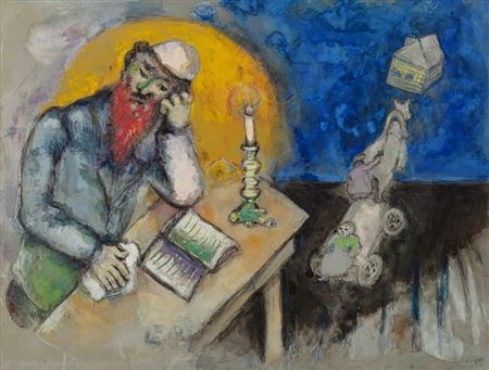 Après la lecture ou Homme lisant