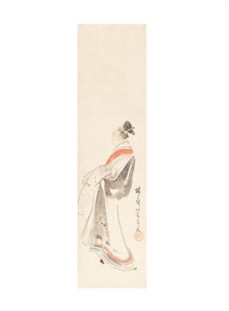 Standing courtesan