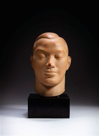 Bust of a Young Indochinese Man