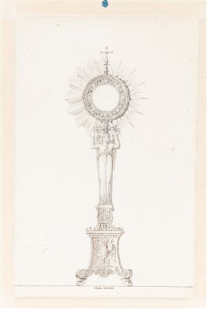 An ostensory designed for the Coronation of Napoleon