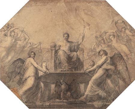 Apotheosis of Napoleon as Jupiter in Triumph