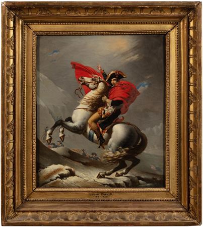 Napoleon Crossing the Alps at the Great St Bernard Pass