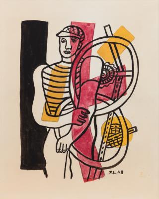 The Worker or The Man on the Bicycle