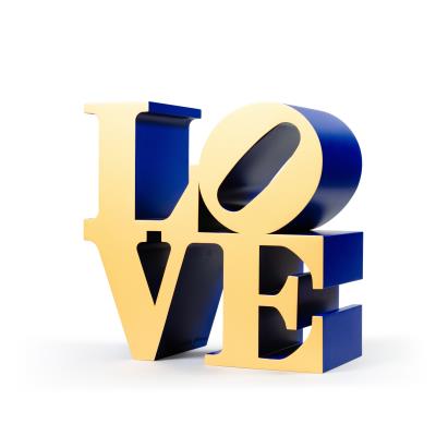 LOVE (Gold/Blue)