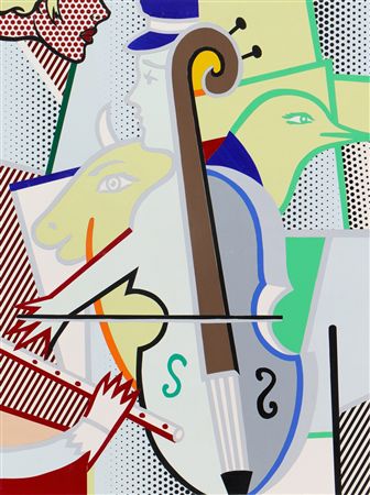 Cubist Cello (Study)