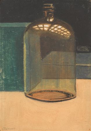 Flacon et boîtes vertes