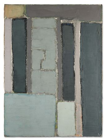 Composition in grey, beige and white