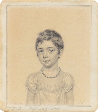 Portrait of Lucy Anne Burr, later Mrs James Phillips (1804-1884), on her 5th birthday