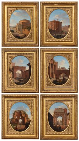 Six Roman views