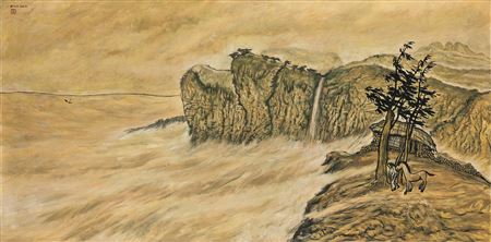 Sample artwork by ShiJi Byun (1926 - 2013), known for painting - View similar artists and auction records