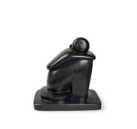Sample artwork by Jongtae Choi (Born 1932), known for sculpture - View similar artists and auction records