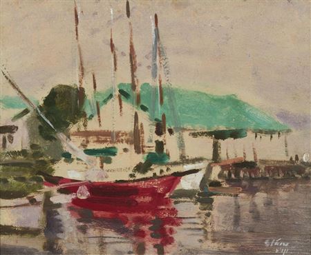 Levuka Harbour, Fiji by Alfred Stone - Auction record, sale price, and art valuation. Compare with similar artists and explore comparable artworks.