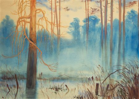Forest Mists by Stanislas Poraj Fabijanski - Auction record, sale price, and art valuation. Compare with similar artists and explore comparable artworks.
