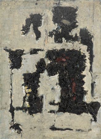 Black and white painting, 1964 by Jozef Szajna - Auction record, sale price, and art valuation. Compare with similar artists and explore comparable artworks.