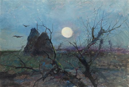 Nokturn by Edmund Cieczkiewicz - Auction record, sale price, and art valuation. Compare with similar artists and explore comparable artworks.