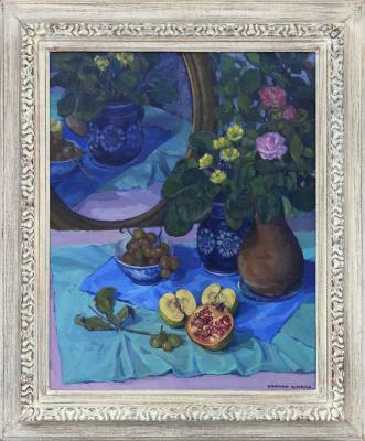 Still Life of Fruits by Carmen Charro - Auction record, sale price, and art valuation. Compare with similar artists and explore comparable artworks.