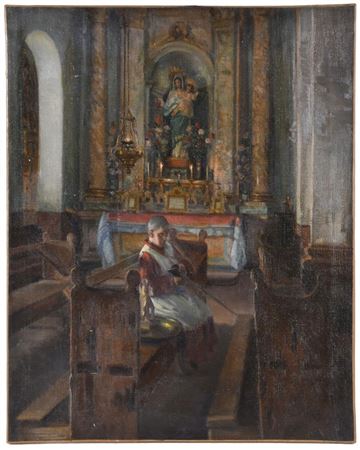 Sample artwork by Mateo Balasch Mateu (1870 - 1936), known for realism, oil painting - View similar artists and auction records