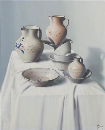 "CERAMIC STILL LIFE", 1990
