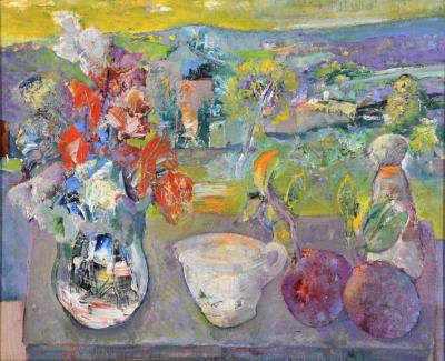 Sample artwork by Rufo Navarro (Born 1948), known for painting - View similar artists and auction records