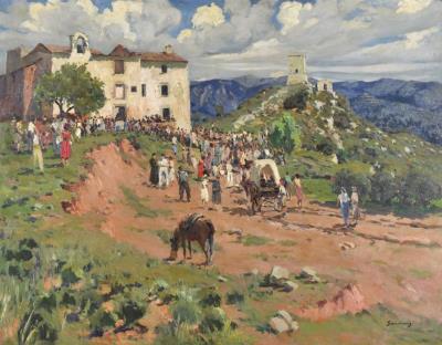 Pilgrimage to the Sanctuary of Puiggració, Bigues