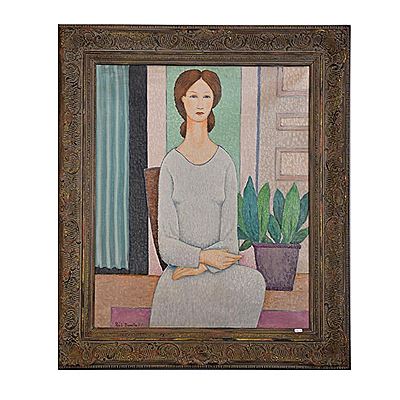 'Nuria', 1971. by Luis Puig Barella - Auction record, sale price, and art valuation. Compare with similar artists and explore comparable artworks.
