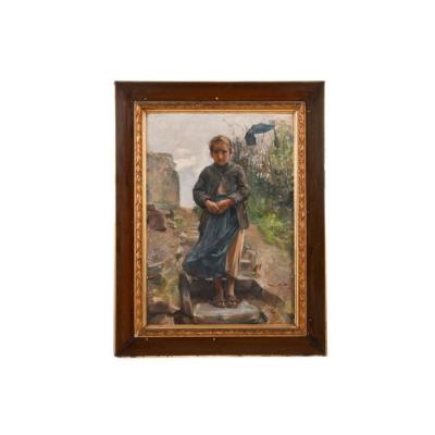 Girl by Ignacio Bereciartu - Auction record, sale price, and art valuation. Compare with similar artists and explore comparable artworks.